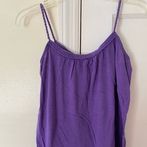 Gap tank with rope detail